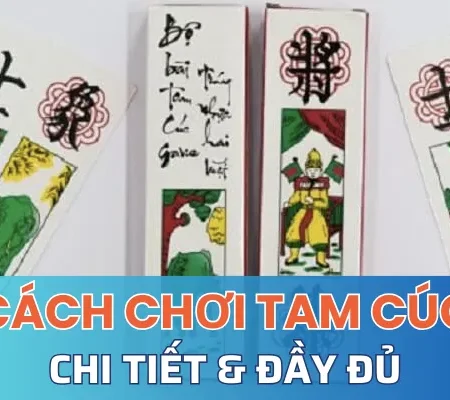 Bật mí cách chơi tam cúc chi tiết và đầy đủ nhất