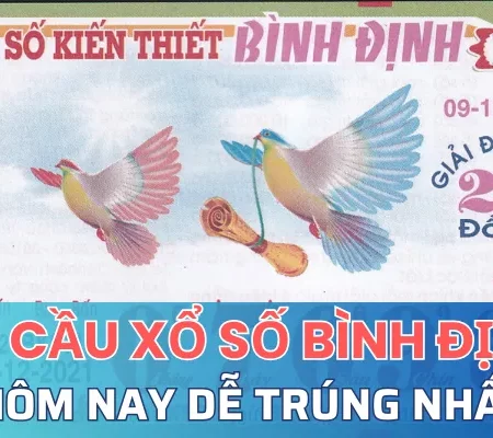 Cách soi cầu xổ số Bình Định hôm nay dễ trúng nhất